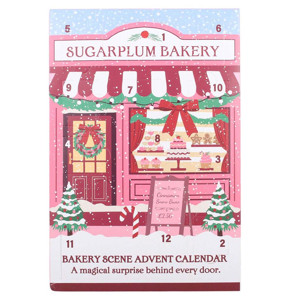 Something Different - 12Day Sugarplum Bakery Scene Adventskalender - Mehrfarben
